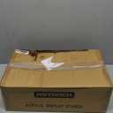 Large Buffet Risers Set of 5, 16"x8"x5" Display Stands, White Acrylic Food Risers for Party, Dessert Table, and Catering, Nesting and Stackable Display Risers