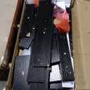 FDW 39.4" Lift Top Coffee Table with Hidden Compartment and Storage Shelf Wooden Lift Tabletop for Home Living Room Reception Room Office (Black)