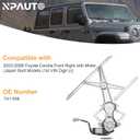 NPAUTO Front Right Passenger Side Power Window Regulator with Motor Replacement for 03-08 Toyota Corolla 2003 2004 2005 2006 2007 2008, 741-506