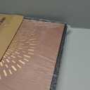 Framed Boho Neutral Abstract Wall Art, 3 Piece Canvas Prints Paintings Artwork for Walls, Large Minimalist Brown Beige Gold Geometric Pictures for Living Room Hallway Bedroom Office Wall Decor 16x24 (Radiant)