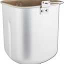 Bread Plate Household Baking Bucket Bread Machine Plate Bread Baking Pan Bread Machine Parts (Square)