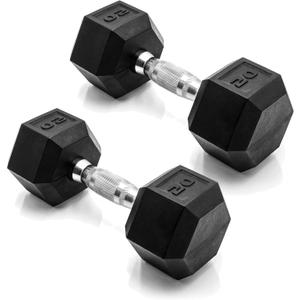 CAP Barbell Coated Dumbbell Weight | Multiple Options Pairs & Sets
