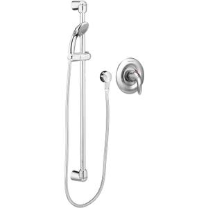 American Standard TU662211.002 Commercial Shower System Trim Kit 1.5 GPM with Hand Shower, Polished Chrome