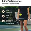 CRBN Pickleball - C40 Balls 6, 12, 100 Pack - Outdoor Pickleball Balls - Built for Durability & Precision - Roto-Molded 1-Piece Design (Neon Green)