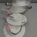 Amico 4 Pack 5/6 inch 5CCT LED Recessed Lighting, Dimmable, 12.5W=100W, 950LM, 2700K/3000K/4000K/5000K/6000K Selectable, Retrofit Can Lights with Baffle Trim, IC Rated - ETL & FCC, White