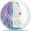 Imasoner 10 Year Sobriety Coin | Recovery Strength AA Medallion | I Am Proudly Addicted to My Sobriety | 10 Year Sobriety Chip | Inspirational Recovery Gift for Men & Women