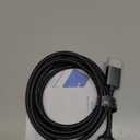 WARRKY 4K DisplayPort to HDMI Cable [UHD, Metal Case, Nylon Cable] 6FT Unidirectional Display Port 1.2 Source to HDMI 1.4 Screen, DP to HDMI Compatible for Computer, NVIDIA, AMD, Dell, Lenovo, Monitor