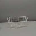 Whitmor White Wire Shelf Basket