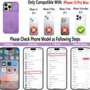 GUERNICA for iPhone 15 Pro Max Wallet Case with RFID Blocking Card Holder for Women Men, Kickstand Shockproof Phone Case for iPhone 15 Pro Max(6.7"),Light Purple