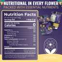 Jasmali Butterfly Pea Flower Tea -1.8 oz Loose Leaf, Herbal, Caffeine Free, Vacuum Sealed, Dried Butterfly Pea Flowers, Gluten Free, Vegan, Sourced from Thailand, Fresh & Aromatic