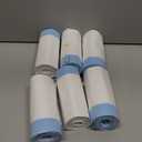 120 Count Extra Large Cat Litter Box Liners, Cat Litter Waste Receptacles Bags for Cleanpethome Self Cleaning Litter Box (Blue)