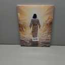 Abstract Jesus Walking on Water Canvas Wall Art Christian Bible Stories Spiritual Wall Decor Pictures Divine Light Modern Religious Poster Prints Artwork for Living Room Bedroom Church Prayer Room (16''Lx12''W)