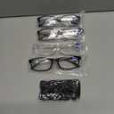 Gaoye +1.5 Multi Pack Reading Glasses - Blue Light Blocking Lenses, TR90 Frames, UV400 - Eyeglasses with Clear Vision