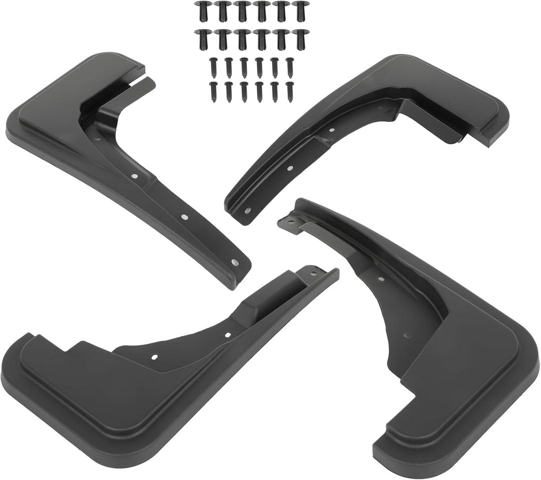 4PCS Mud Flaps Front & Fear Splash Guard set replacement for 2022-2023 for Ford Maverick NZ6Z-16A550-AA,NZ6Z-16A550-BA,NZ6Z-16A550-AA,NZ6Z-16A550-BA 2022-2023