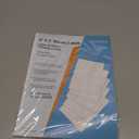 MaxGear 2" x 2" Square Labels, for Inkjet or Laser Printer, Matte White Printable Sticker Labels Sheets, Strong Adhesive, Dries Quickly, Holds Ink Well, 360 Pcs