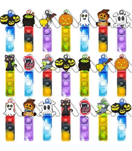 Pack of 2, kitysey 20 pcs Halloween Party Favors, Mini Fidget Sensory Pop for Kids, Easter Treasure Box, Party Favors, Mini Fidget Sensory Pop Toys for Kids, Treasure Box Toys for Classroom Pack of 2, kitysey 20 pcs Halloween Party Favors, Mini Fidget Sensory Pop for Kids, Easter Treasure Box, Party Favors, Mini Fidget Sensory Pop Toys for Kids, Treasure Box Toys for Classroom