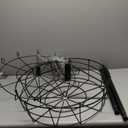 Elevon Disc Golf Targets, 12 Chains Portable Disc Golf Baskets, Metal Flying Disc Golf Practice Goal Baskets