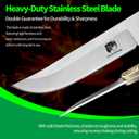 FULLHI Folding Pocket Knife 440C Steel Blade, Small Knife with Pocket Clip, Camping Hiking Knives for Women and Men Birthday (3.21 inches)