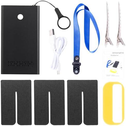 V Light Hair Extension Kit, V Light Hair Extension Machine (Black), V Light Hair Extensions Shield * 3, uv Light Hair Clip * 2 (Black Machine)