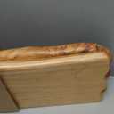 WELLAND 24 Inch Cedar Natural Edge Floating Shelf Set of 2 Rustic Solid Cedar Wood Floating Shelves Wall Mounted for Living Room, Bedroom, Kitchen, Bathroom, Home Office, Entryway