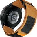 Hemsut Quick Release Watch Band for Vivoactive 5/3, Forerunner 645/245, Samsung Galaxy Watch 6/5/5 Pro/4/3/Gear S3/S2/Active 2, Soft Suede Leather for Amazfit GTS 4/4 Mini/3/2 /2e/2 mini, Bip 3 Pro / 3/U Pro/Bip/Lite/S/S lite, 20mm