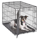 New World by Midwest 30-Inch Single Door Crate, Medium Breeds, 21-40 lbs