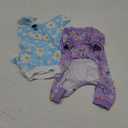 Bienbee Dog Pajamas, 4 Pack Cute Soft Dog Puppy Clothes Dogs Pjs Onesies Jammies Outfit Adjustable Breathable & Stretchy Clothes for Small Medium Large Dogs Girl Boy Puppy-M