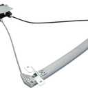 JC Whitney Window Regulator Compatible with 1998-2003 Dodge Durango, 2000-2004 Dodge Dakota Crew Cab Pickup (Quad Cab) Front, Driver Side JD462904