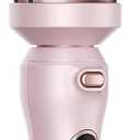 Thermal Brush, 1.7 Inch Heated Round Brush for Women, Dual Voltage Negative Ion Hot Brushes Styler for Blowout Look, Curling & Volumizing & Straightener for Dry Hair (Pink)