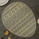 HH Egg 8 pcs Placemat JADE Lemon