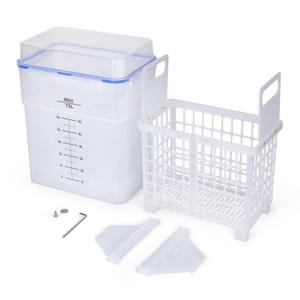ELEGOO Mercury Plus 3.0 Wash Bucket, Original Cleaning Bucket with 7.5L Large Capacity, Adjustable Basket, Compatible with Mercury Plus 3.0 Wash and Cure Station