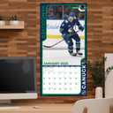 TURNER SPORTS Vancouver Canucks 2025 12x12 Team Wall Calendar (25998011958)