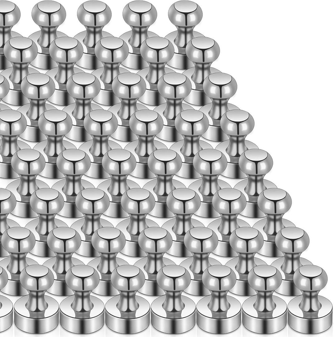 MAGXCENE Pack of 50 Fridge Magnets, Small Strong Refrigerator Neodymium Magnets for Whiteboard, Office, Classroom, Kitchen, Adults, Home MAGXCENE Pack of 50 Fridge Magnets, Small Strong Refrigerator Neodymium Magnets for Whiteboard, Office, Classroom, Kitchen, Adults, Home