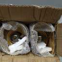 TRIROCKS Etched Deer lamp Battery Operated 6.5" H Bronze Metal Table Lamp with 6H Timer Decorations for Living Room Tabletop Parties Patio Entryway Indoors Outdoors(2PCS)