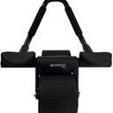 Mobiclinic, Abdominal Roller with Return Spring, Ab Roller, Elbow Support, Digital Timer, Non-Slip Mat, Double Wheel, Mobile Phone Holder, Ra-02, Home Gym, Fitness
