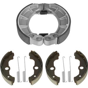 Front and Rear Brake Shoes Pads for Honda Fourtrax TRX350 TE/FE/TM/FM 2000-2006, TRX400 FW/FGA/FA Foreman 1995-2007- TRX450 ES/S 1998-2001, TRX450 FE/FM 2002-2004, Replace for H351 H347
