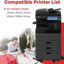 T-FC415U Toner Cartridges 4-Pack T-FC415U-K T-FC415U-C T-FC415U-M T-FC415U-Y Toner Cartridge Replacement for Toshiba T-FC415U Toner for E-Studio 2515AC 3015AC 3515AC 4515AC 5015AC Printer Ink