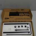 LUCKY HERP Reptile Lamp Stand, Adjustable 14-32 inch Metal Floor Light Holder, Heat Lamp Stand Reptile Light Stand for Glass Terrarium Heating Light & Dome Lampshade