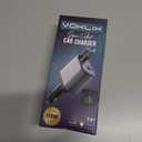 Retractable Car Charger, 4 in 1 Retractable Car Charger 66W with Cord 2.6ft, Retractable Cables and USB Ports Car Adapter Compatible with iPhone15/14 Pro (Dual Lightening)