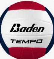 Baden® Tempo Volleyball
Blue/White/Red Volleyball
