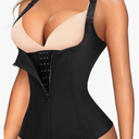 LODAY Waist Trainer Corset for Women Tummy Control Sport Workout Body Shaper Black XXL