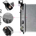 RAYTEN 2370 Radiator Compatible with Cadillac Escalade 6.0 V8 2002-2006, 34'' Radiator for Chevy Silverado 1500 2500 Suburban Tahoe 4.8 5.3 6.0L | 26mm Core Thickness