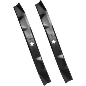 (2 Pack) 134149 Mulching Blades Compatible with Craftsman 42 inch Mower Blade LT2000 LT1000 YS4500, Replace 422719 532134149 Husqvarna Poulan Pro 42'' Deck Riding Lawn Mower