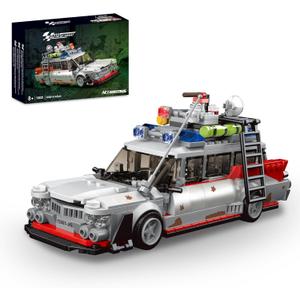 Ghost Car ECTO-1 Building Blocks Kit for Adults, Compatible with Lego Speed, Race Vehicle Building Toy for Kids Boys 8-14, Creative Christmas Birthday Gift for Ghost Bus Movie Fans (646 PCS)