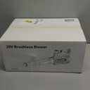 20V Cordless Leaf Blower, Max 600 CFM/125 MPH Turbo Boost Mode Compatible with DeWALT 20V Max Battery, Brushless Motor, Ergonomic 3.6LBS for Driveway & Yard, Tool Only