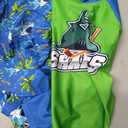 Boys Swim Sets Kids Rash Guard Long Sleeve Swimsuits Boys Quick Dry Bathing Suit  (Green, 10-11Y)