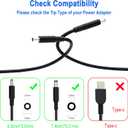 65W Laptop Charger Compatible with Dell Inspiron 13 14 15 16 17 3000 5000 7000 Series 2-in-1 Series 3558 3181 5100 5535 5559 5567 XPS 9350 9360 la65ns2-01 Laptop Power 4.5 * 3.0&7.4 * 5.0 Connector
