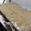 VITRA-200 56.5-59" W x 78" H Twinglide Frameless Shower Door w/ 3/8" Clear Tempered Glass (Brushed Nickel) (BRUSHED STAINLESS - TOWEL BAR & KNOB)