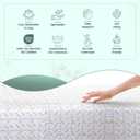 Feather & Stitch Softest 100% Cotton Sheets, 300 Thread Count Percale Weave Bedding, 16" Deep Pocket, Cooling Sheets, Breathable Bed Set, Hotel Premium Quality (Full, Yellow Diamond)