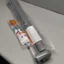 Reinforced 60 Wide Retractable Dog Gate with Cat Door Gates for Pets with Reinforced Strips 33 Tall Mesh Baby Gate Retractable Pet Gates for Dogs Indoor with Door Cats Can in and Out Freely, Gray